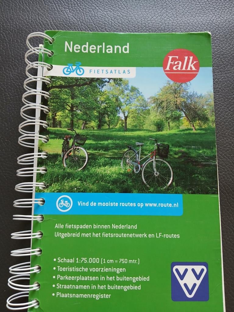 Falk Fietsatlas Nederland Knooppuntenboek 5e druk, Overige typen, Ophalen of Verzenden, Nederland, Onbekend