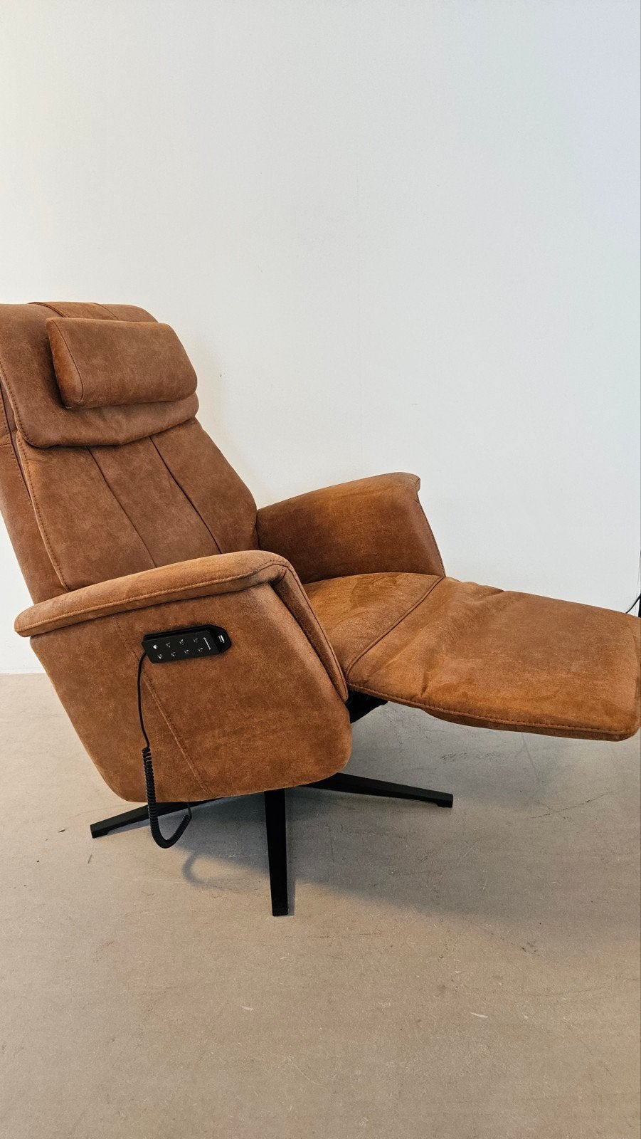 Prominent sta op fauteuil bij Zitgemak in joure, 75 tot 100 cm, Ophalen of Verzenden, Zo goed als nieuw, Stof