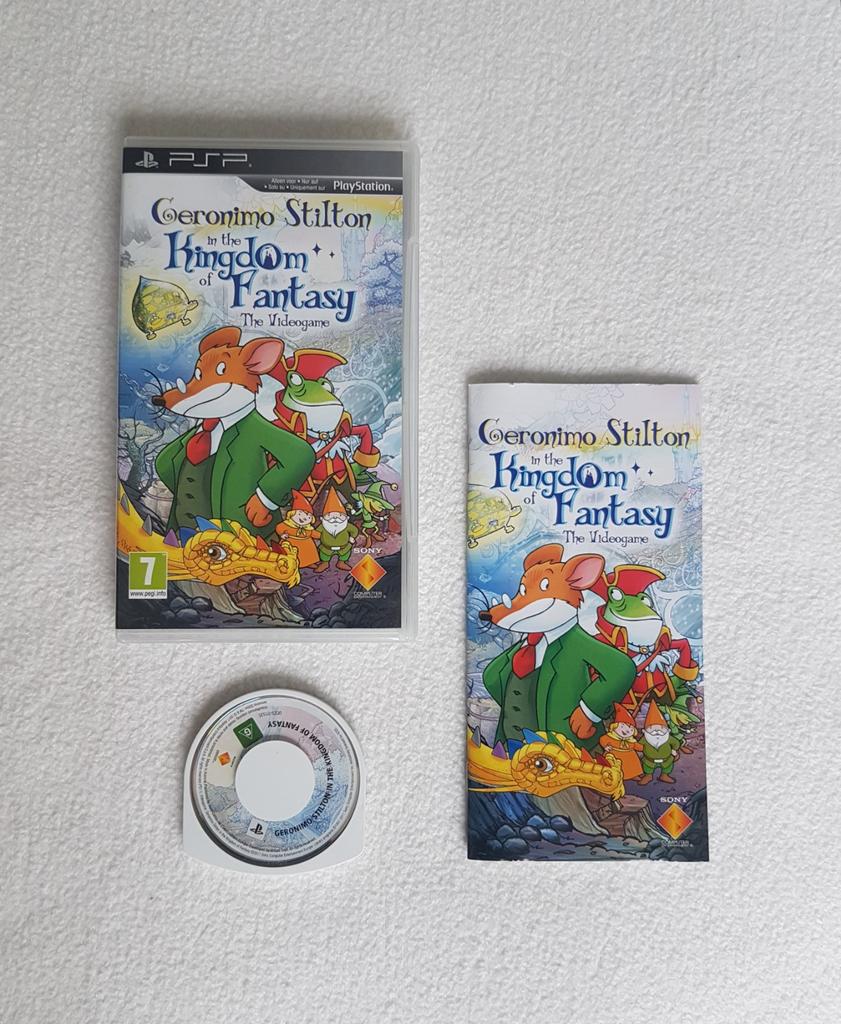 Geronimo Stilton in the Kingdom of Fantasy (PSP), 1 speler, Verzenden, Zo goed als nieuw, Vanaf 12 jaar