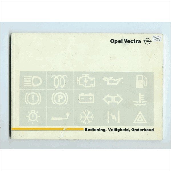 Opel Vectra A Instructieboekje 1989 #1 Nederlands, Auto diversen, Ophalen of Verzenden