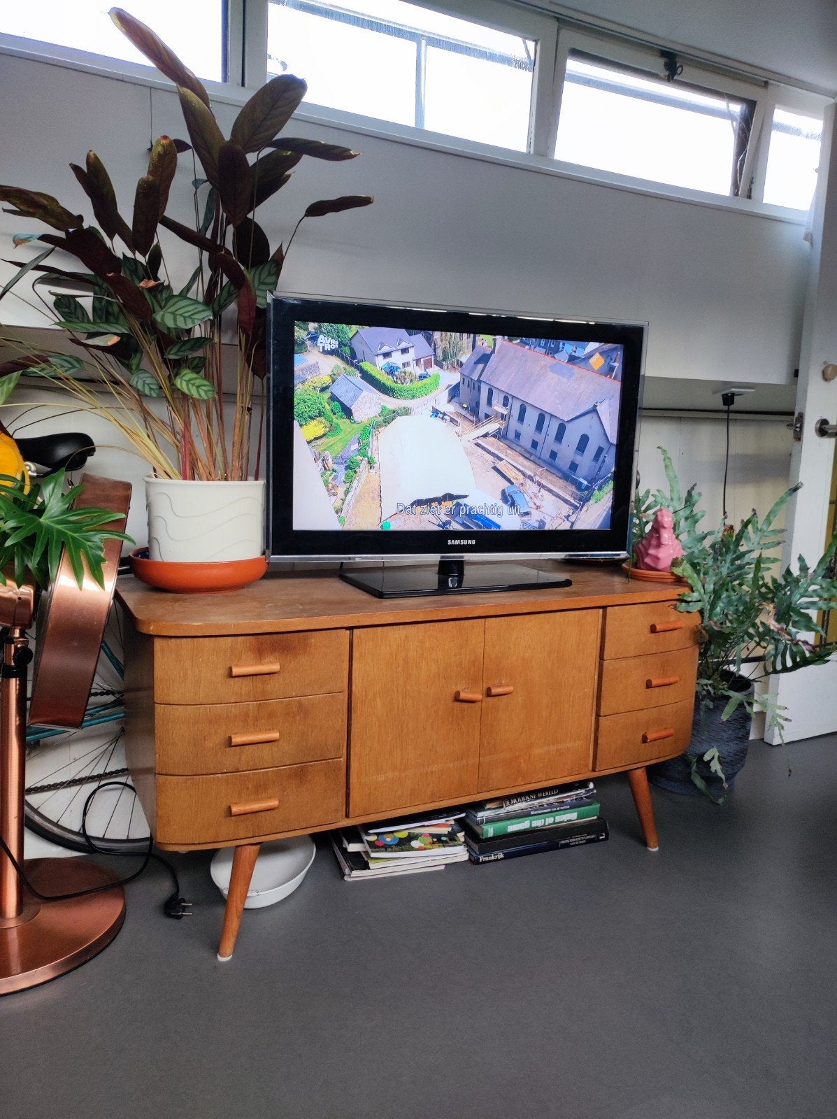 Jaren 50 dressoir, Ophalen, Gebruikt, 25 tot 50 cm