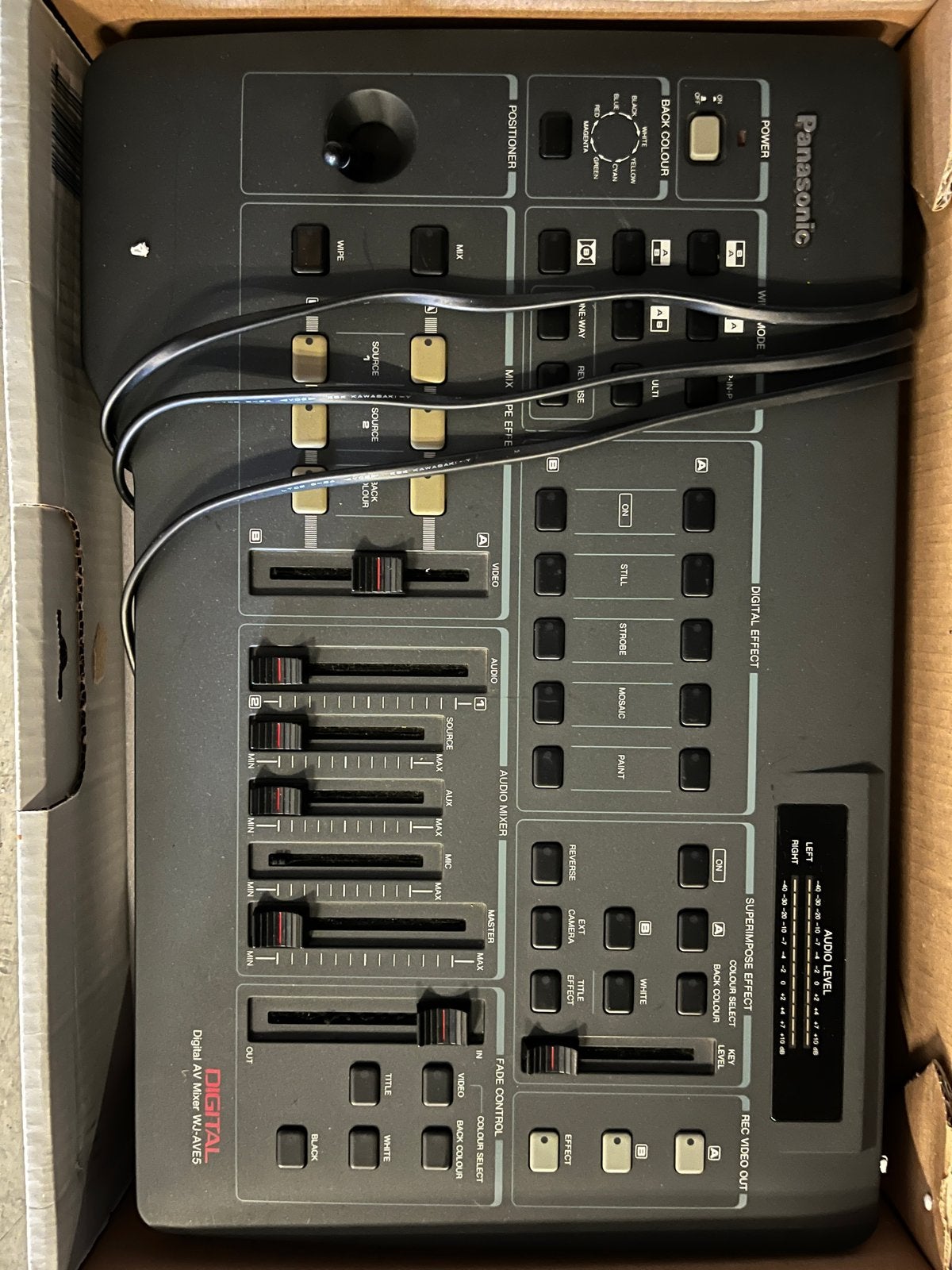 Panasonic Digital AV Mixer WJ-AVE5, Ophalen of Verzenden, Gebruikt, Video