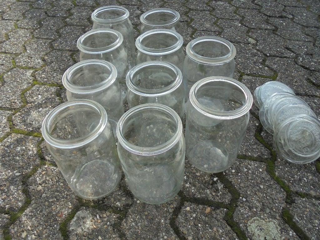 wekpotten, Huis en Inrichting, Keuken | Potten en Pannen, Ophalen of Verzenden, Gebruikt, Glas, Pot, Bus of Blik