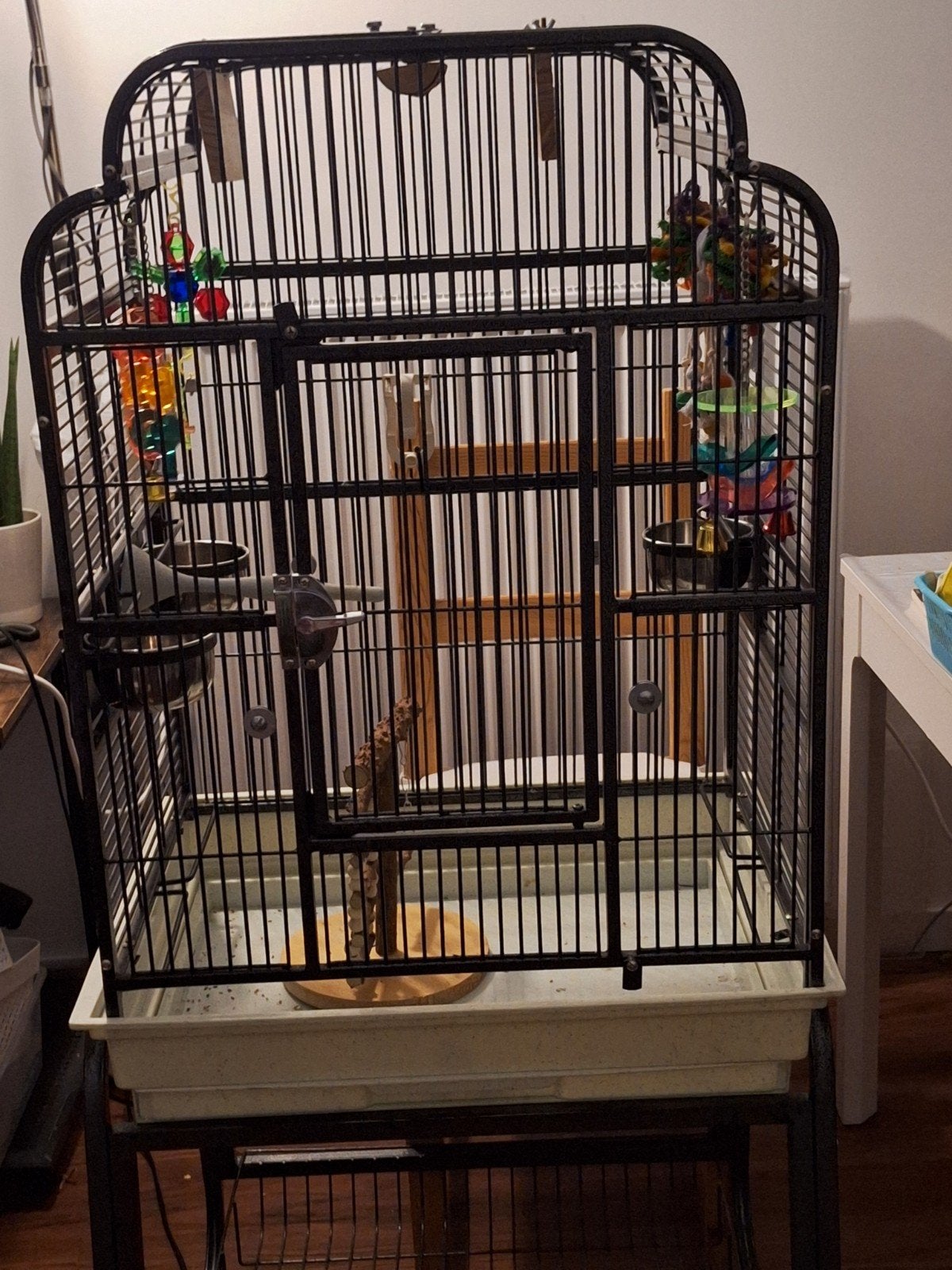 VOGELKOOI, Dieren en Toebehoren, Vogels | Hokken en Kooien, Ophalen of Verzenden, Gebruikt, Metaal, Vogelkooi