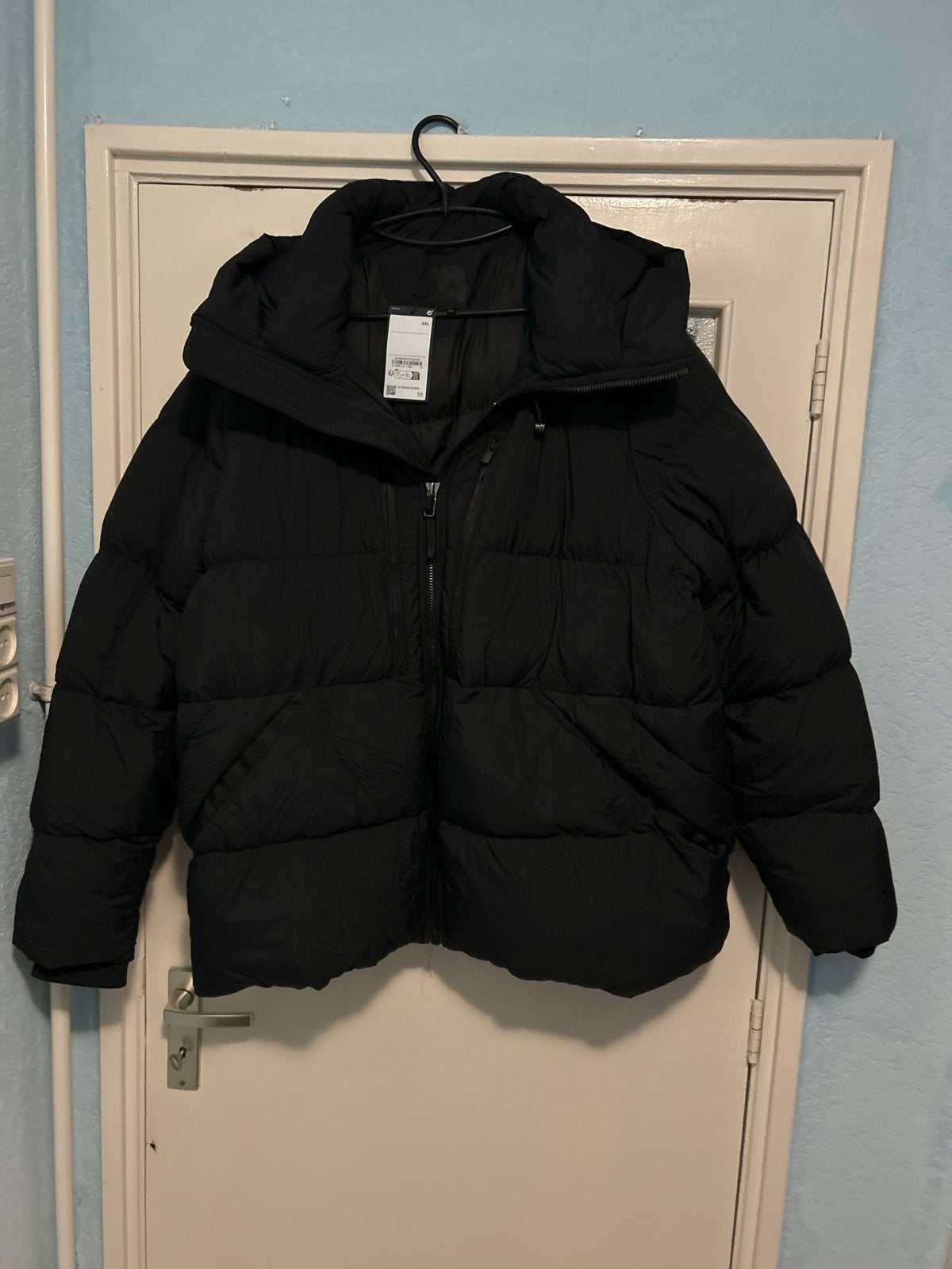C&A Zwarte Puffer Jas Maat XXL, Ophalen, Nieuw, Maat 46/48 (XL) of groter, Zwart