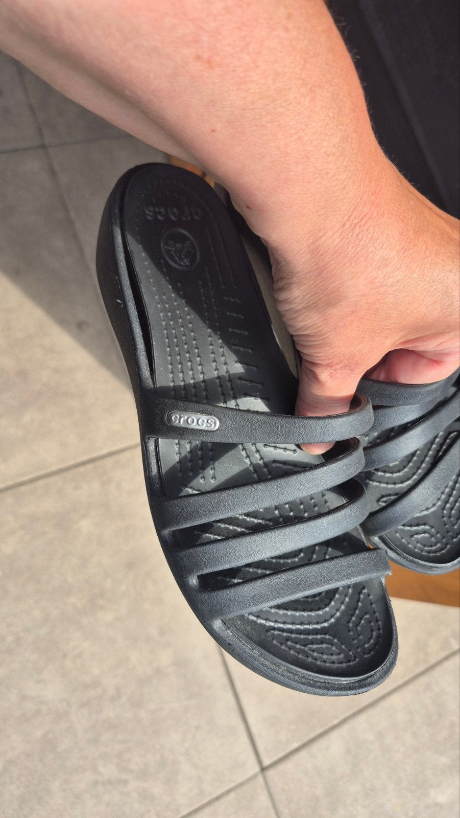 crocs izgst maat 38, Ophalen of Verzenden, Zo goed als nieuw, Sneakers of Gympen