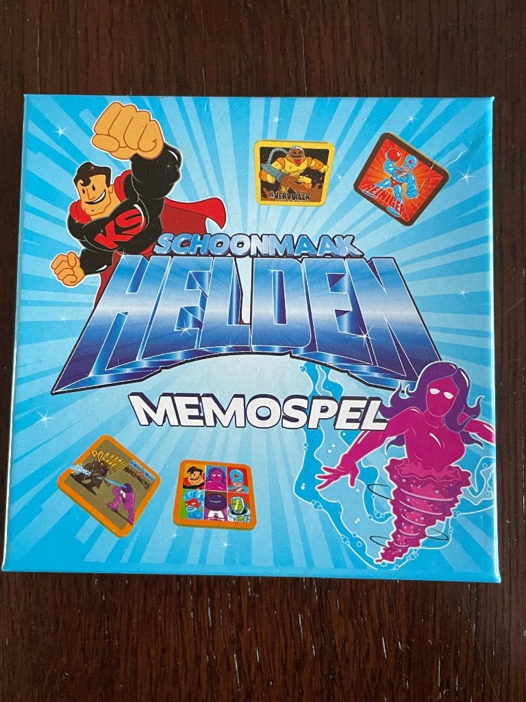Memospel Schoonmaak Helden, Ophalen of Verzenden, Zo goed als nieuw