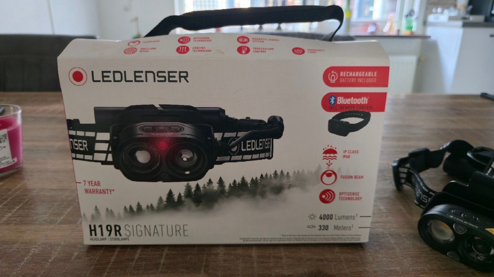 Ledlenser H19R Signature hoofdlamp - 4000 lumen, Ophalen, Zo goed als nieuw