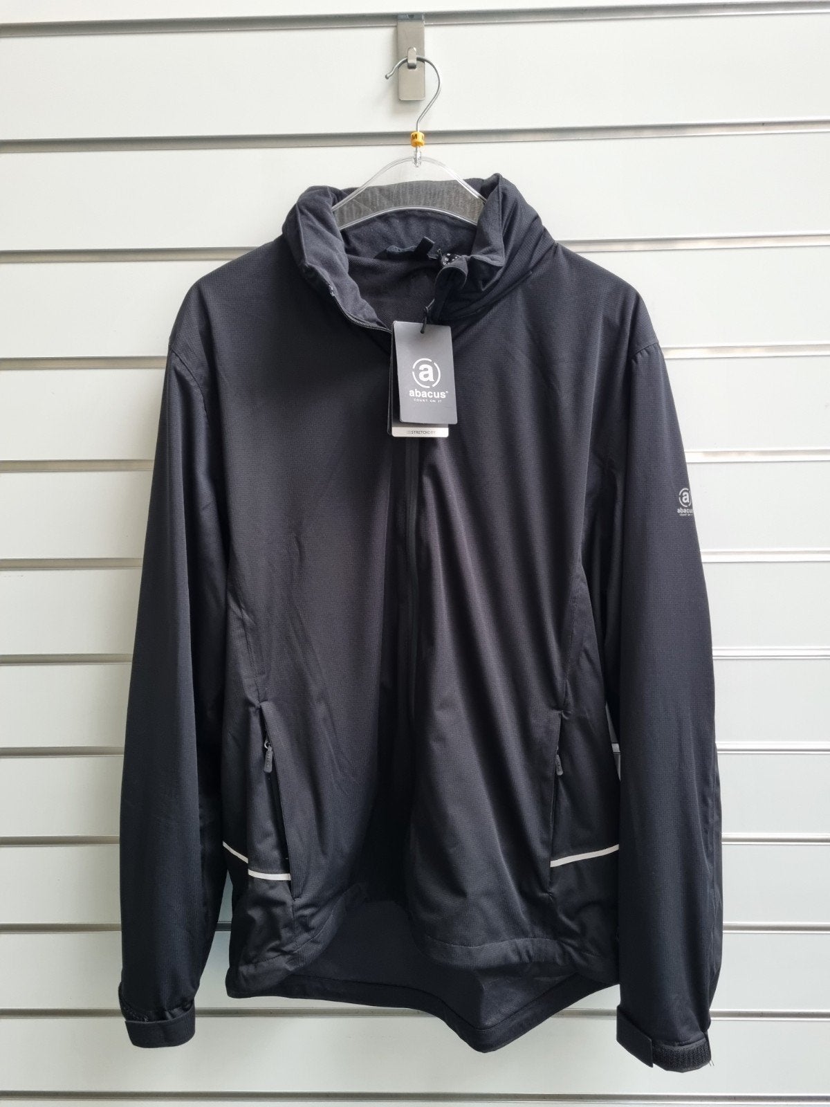 Abacus heren regenjas zwart M nieuw!, Abacus, Maat 48/50 (M), Zwart, Nieuw