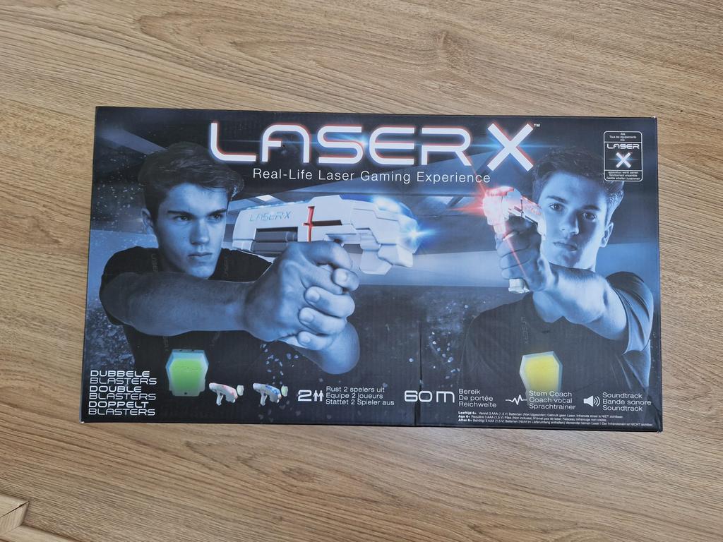 Lasergame, Ophalen, Zo goed als nieuw