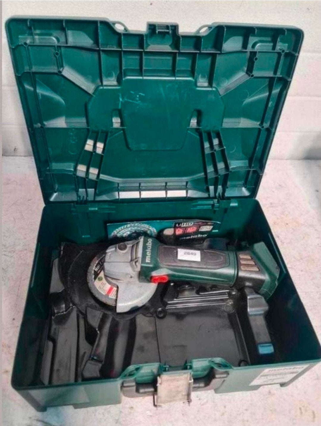 Metabo haakse slijper W 18 LTX 125 body in koffer, Ophalen of Verzenden, N.v.t, N.v.t, N.v.t