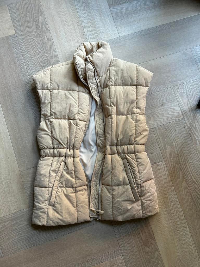 Mooi body warmer Yaya zgan maat 36, Ophalen of Verzenden, Zo goed als nieuw, Maat 36 (S), Beige