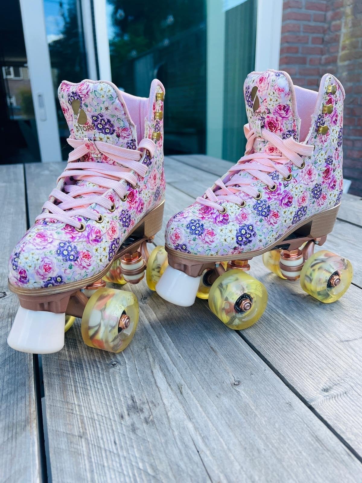 Story Phoenix Flower rolschaatsen - Maat 34, Ophalen of Verzenden, Zo goed als nieuw