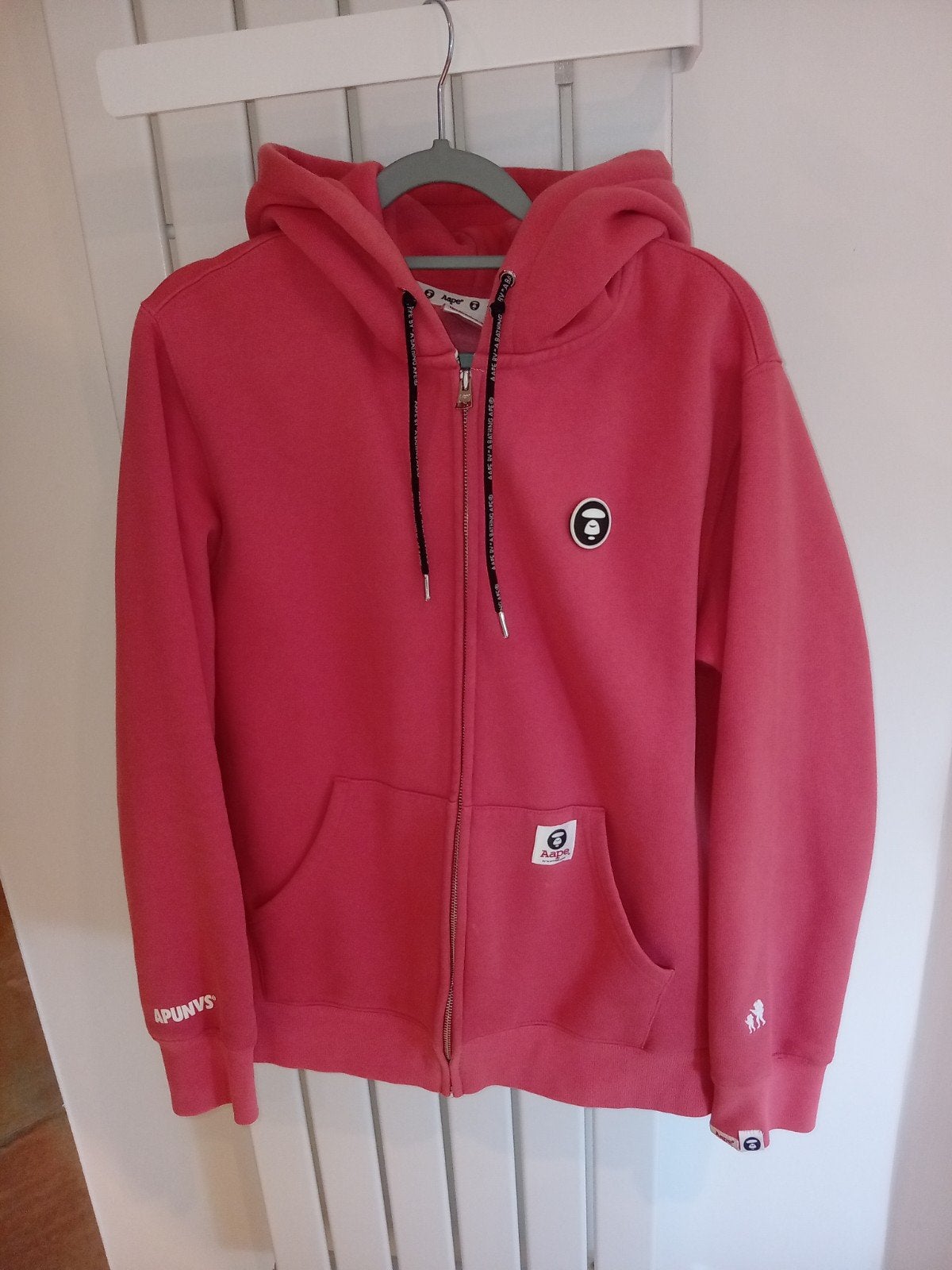 AAPE  roze hoodie XL, Ophalen of Verzenden, Zo goed als nieuw