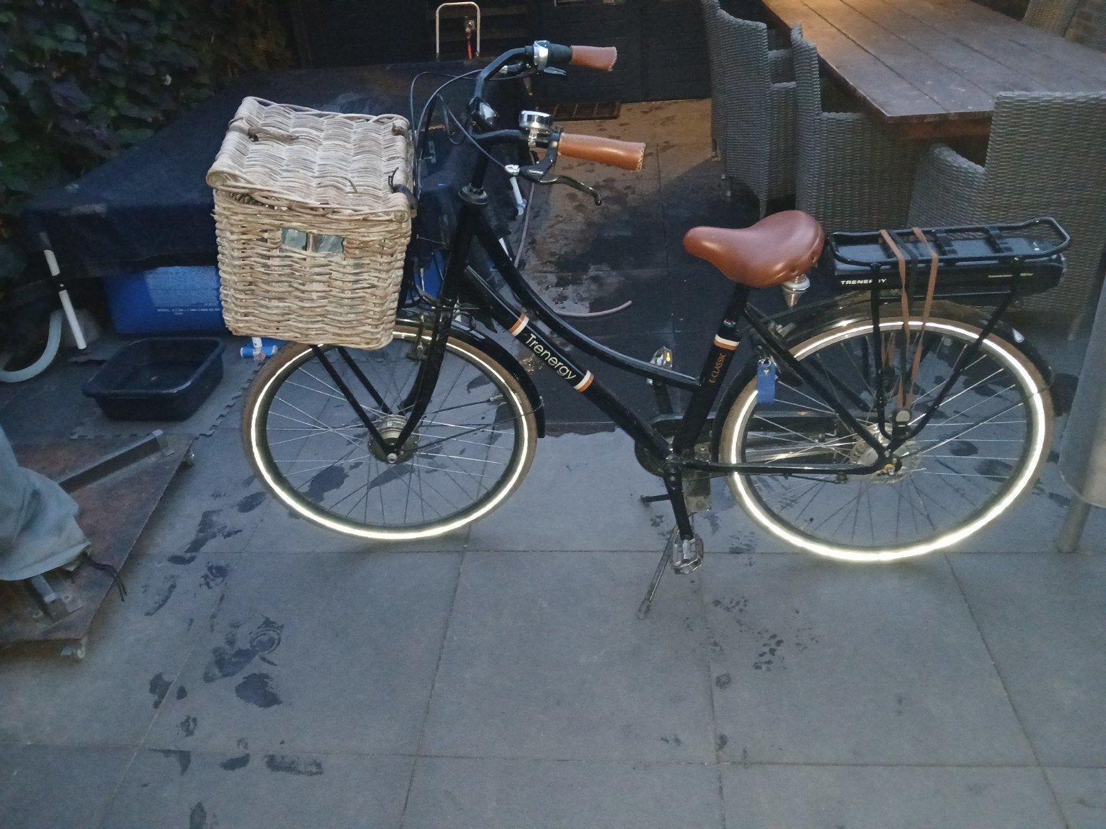 Trennergy E-Classic elektrische fiets met mand, Fietsen en Brommers, Elektrische fietsen, Ophalen of Verzenden, Overige merken