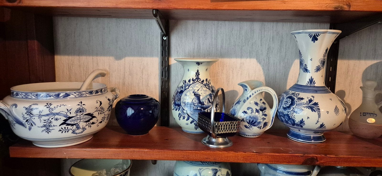 Delfts Blauw Servies en Vazen Collectie, Ophalen