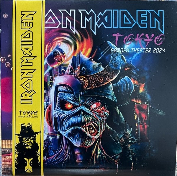 Iron Maiden Tokyo Garden Theater 2024 2-lp +12" nice booklet, Heavy metal, Inclusief obi, Verzenden, Zo goed als nieuw