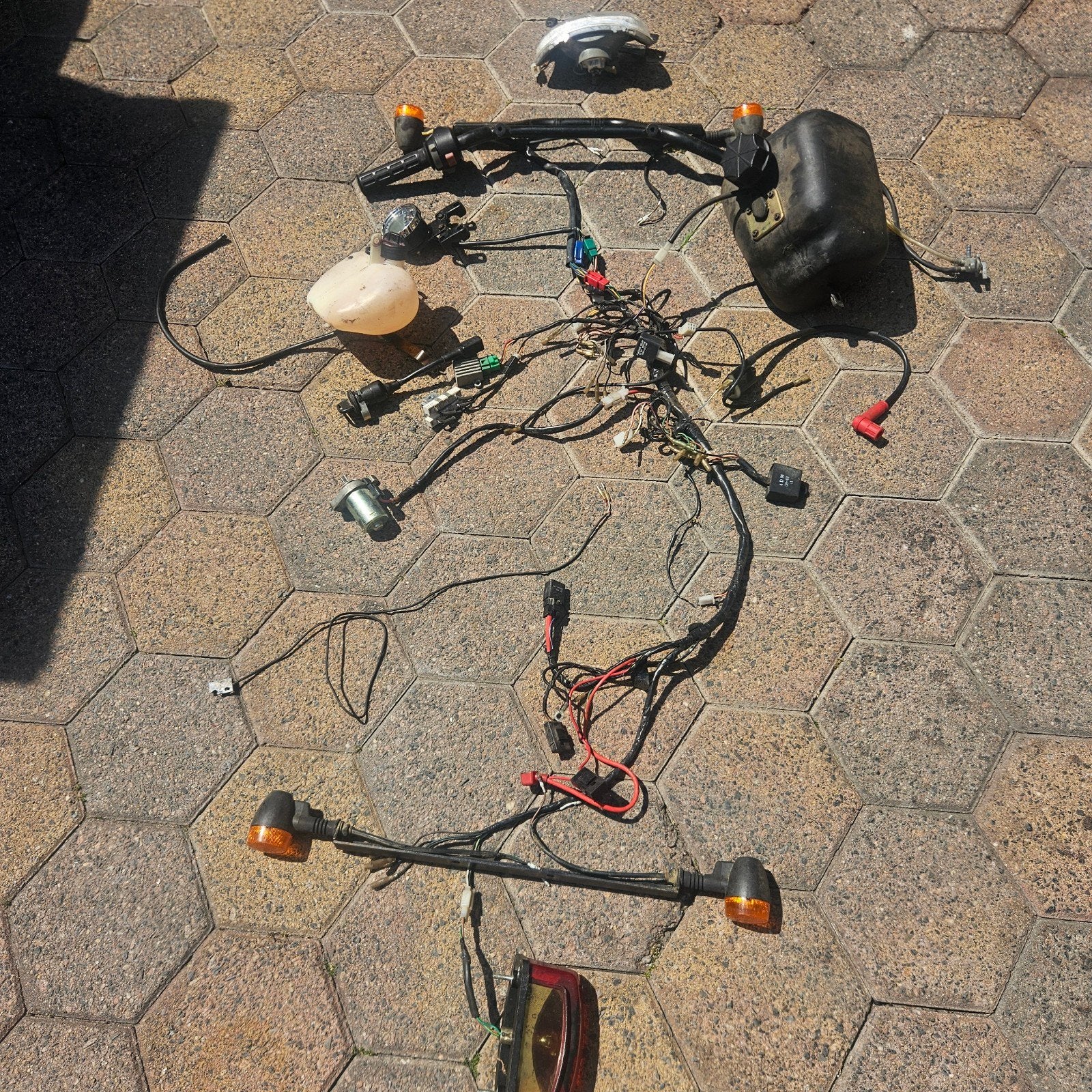 Access streak Quad kabelboom ->  compleet + toebehoren, Ophalen