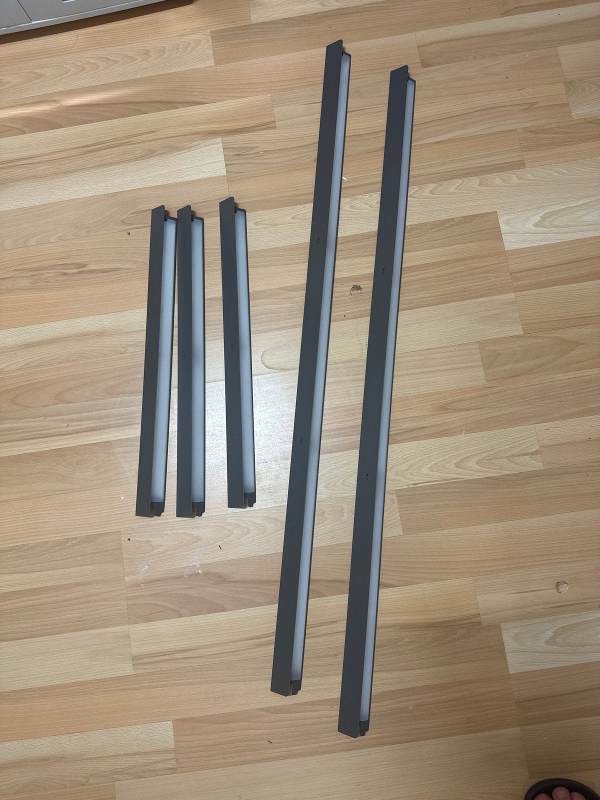 5x Kastverlichting LED Strips met Sensor - 3x 50cm, 2x 1m, Ophalen, Gebruikt