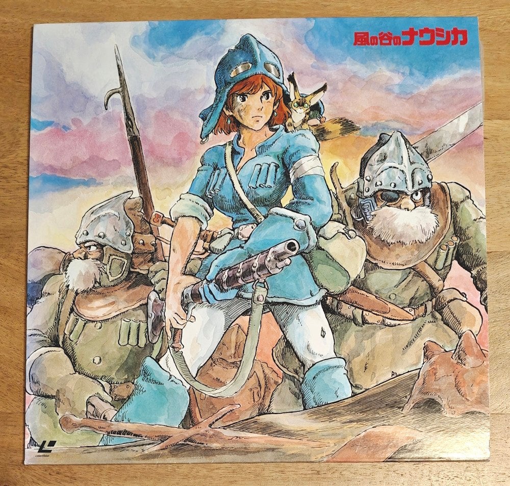 Laserdisc (Hayao Miyazaki) 'Nausicaa' - Ghibli, Boeken, Strips | Comics, Eén comic, Ophalen of Verzenden, Zo goed als nieuw, Amerika