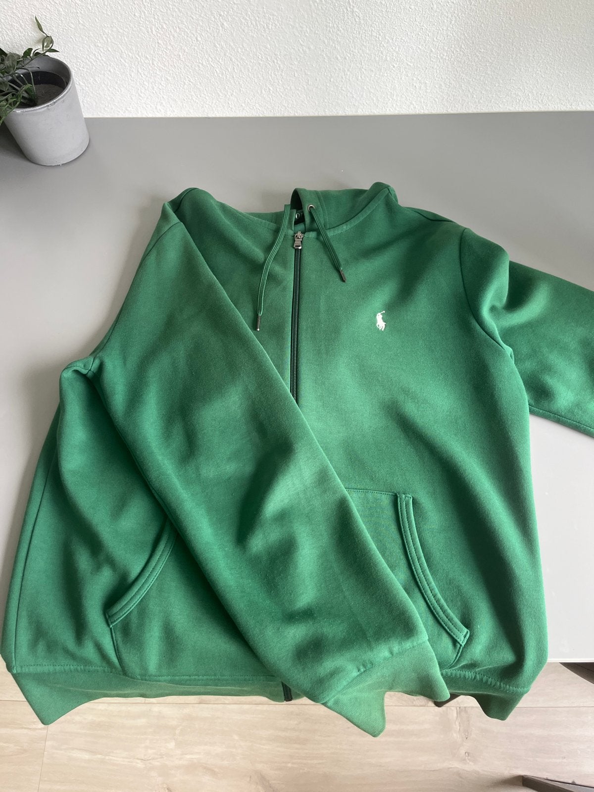 Polo Ralph Lauren Hoodie Groen Maat M, Kleding | Heren, Ophalen of Verzenden, Zo goed als nieuw, Maat 48/50 (M), Groen