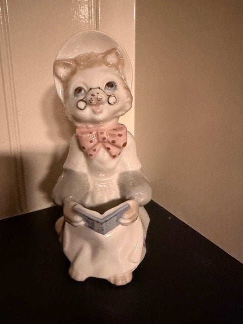 Vintage casades Katten Beeldje, Antiek en Kunst, Ophalen of Verzenden