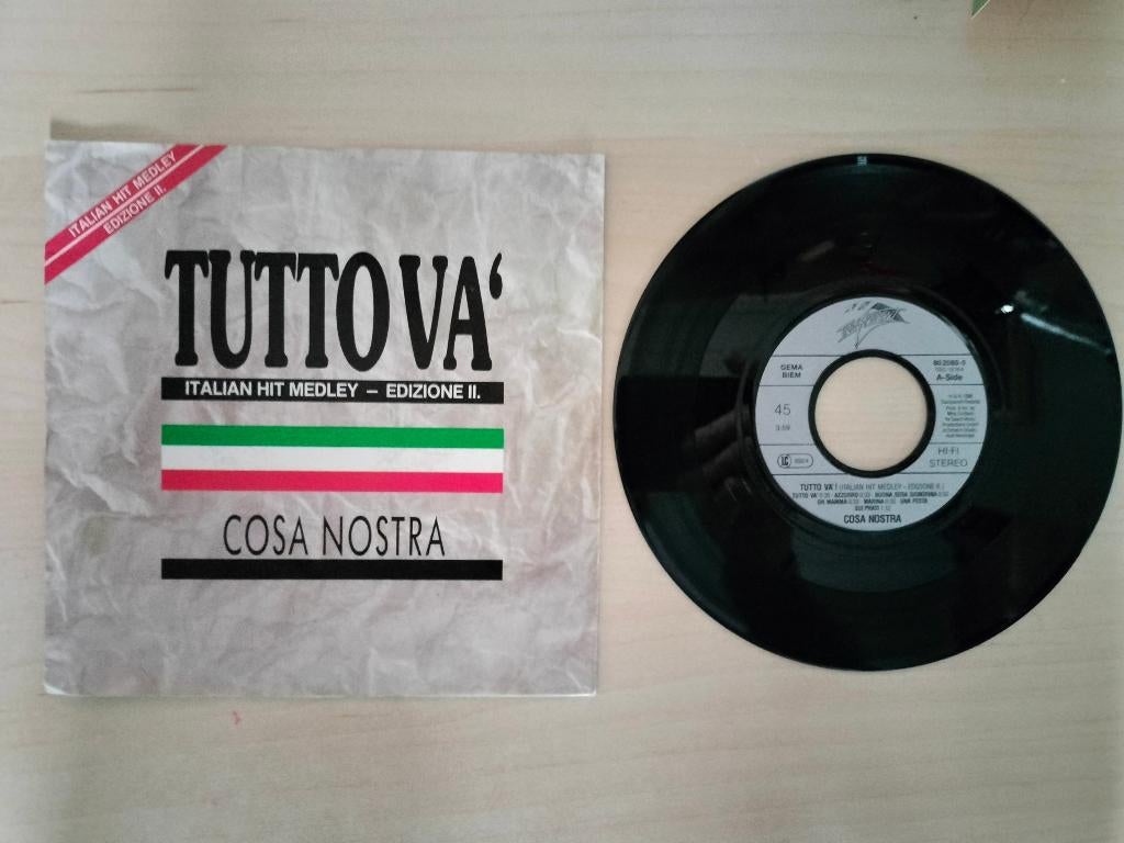 Cosa Nostra - Tutto Va' Italian Hit Medley Edizione 2, Ophalen of Verzenden, Gebruikt, Pop