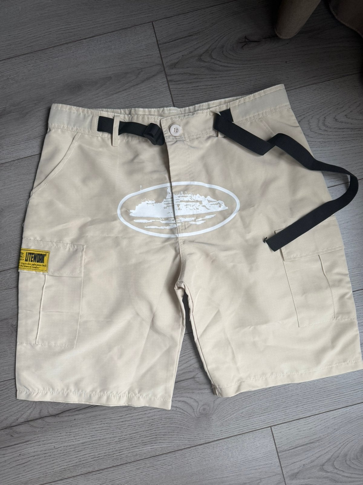 Corteiz shorts | Maat L | Nieuw & Ongedragen, Ophalen of Verzenden, Zo goed als nieuw, Zwart