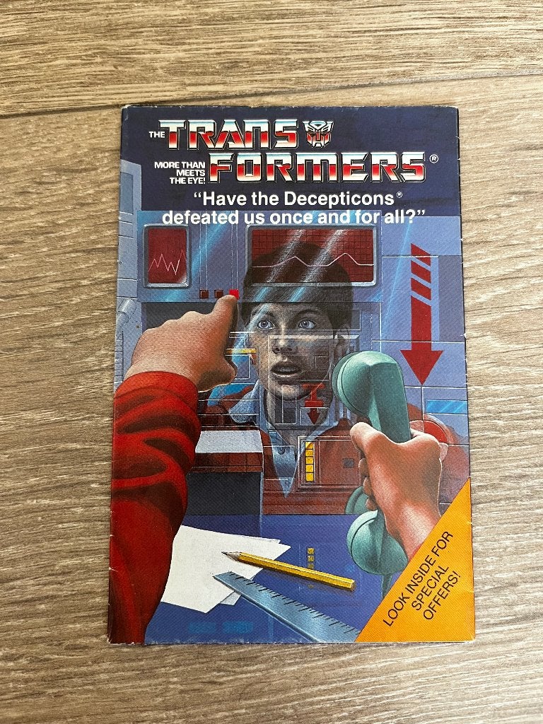 Transformers G1 US mail away 1985, Verzamelen, Transformers, G1, Ophalen of Verzenden, Gebruikt, Overige rassen