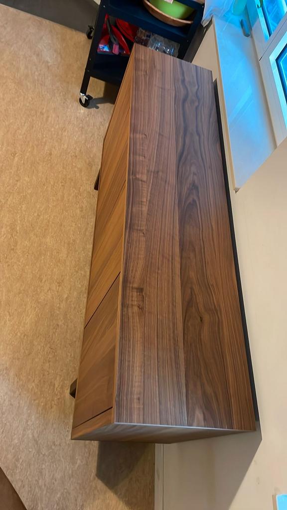 Stockholm dressoir van de Ikea, Ophalen, Zo goed als nieuw, 25 tot 50 cm, 150 tot 200 cm