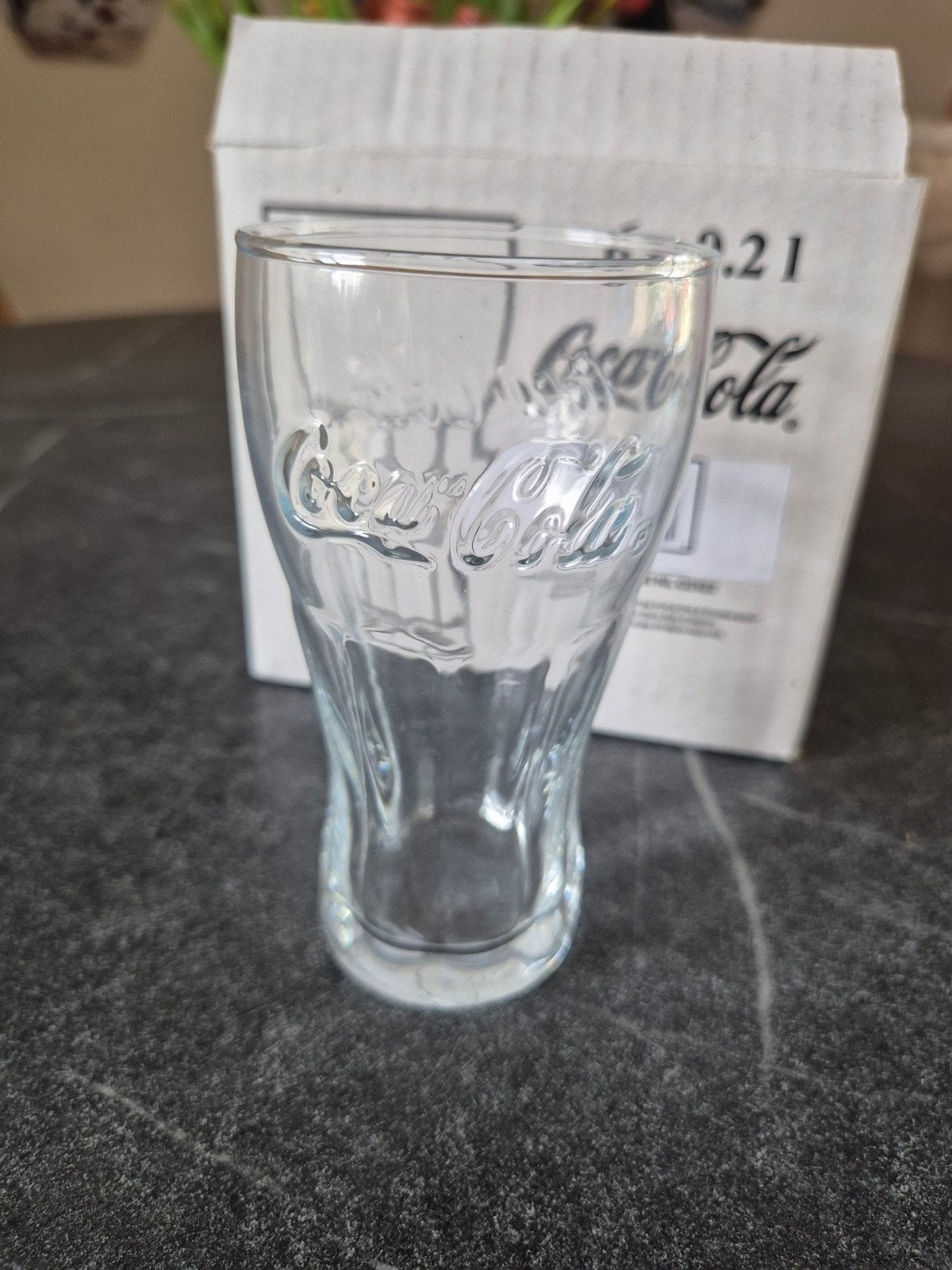 Nieuw in de doos 6 Coca-cola glazen 0.2L inhoud, Ophalen of Verzenden, Nieuw, Frisdrankglas