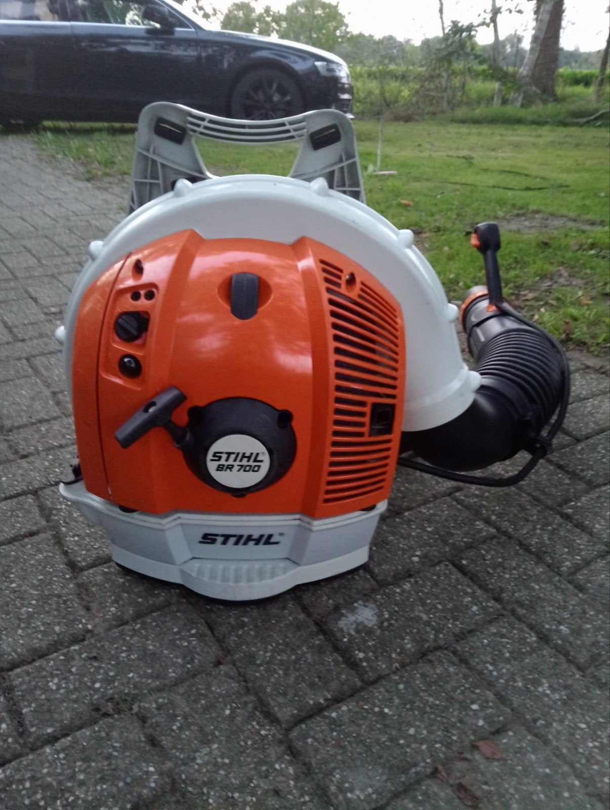 Stihl BR 700 Bladblazer - Krachtige Rugblazer, Tuin en Terras, Ophalen, Gebruikt