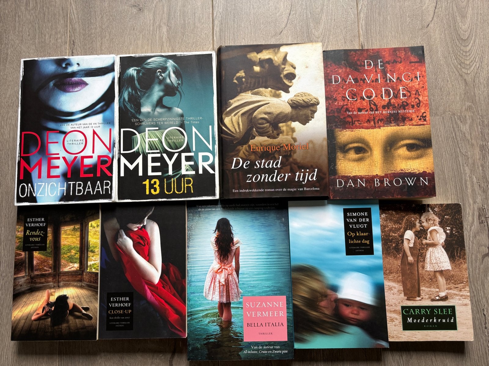 Boekenpakket: Thrillers & Romans (Deon Meyer, Nicci French), Ophalen, Gelezen