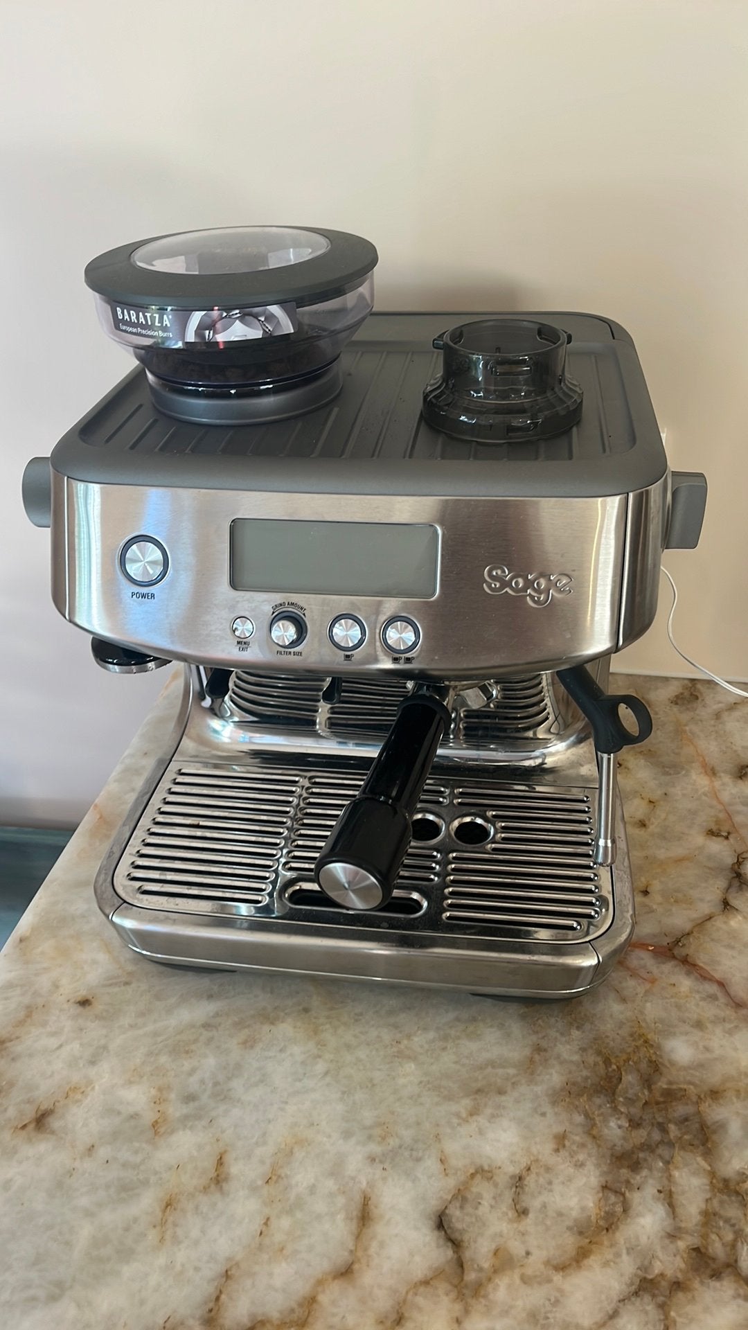 Sage barista pro compleet, Ophalen, Zo goed als nieuw, Espresso apparaat