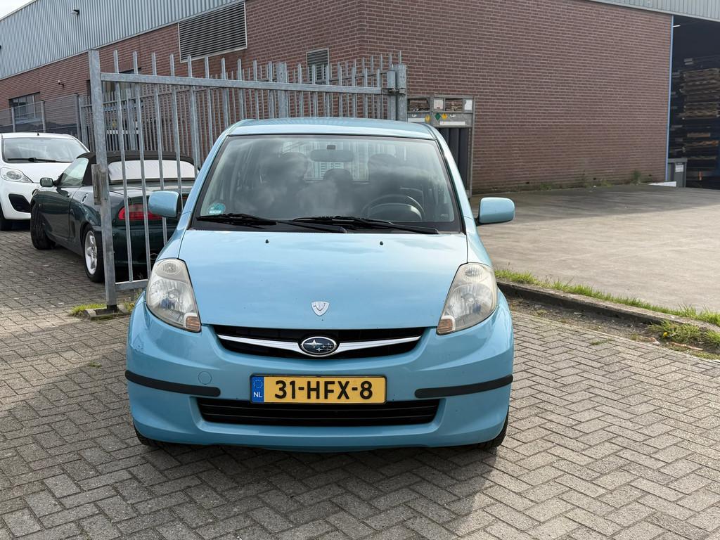 Subaru Justy 1.0 Comfort S 5 deurs! NL AUTO NAP! NIEUWE BAND, Auto's, Subaru, Voorwielaandrijving, Justy, Gebruikt, Blauw