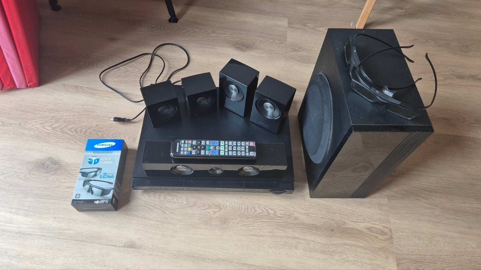 Samsung HT-D5100 Home Cinema Set met Blu-ray speler, Audio, Tv en Foto, Home Cinema-sets, Overige merken, Gebruikt, Blu-ray-speler