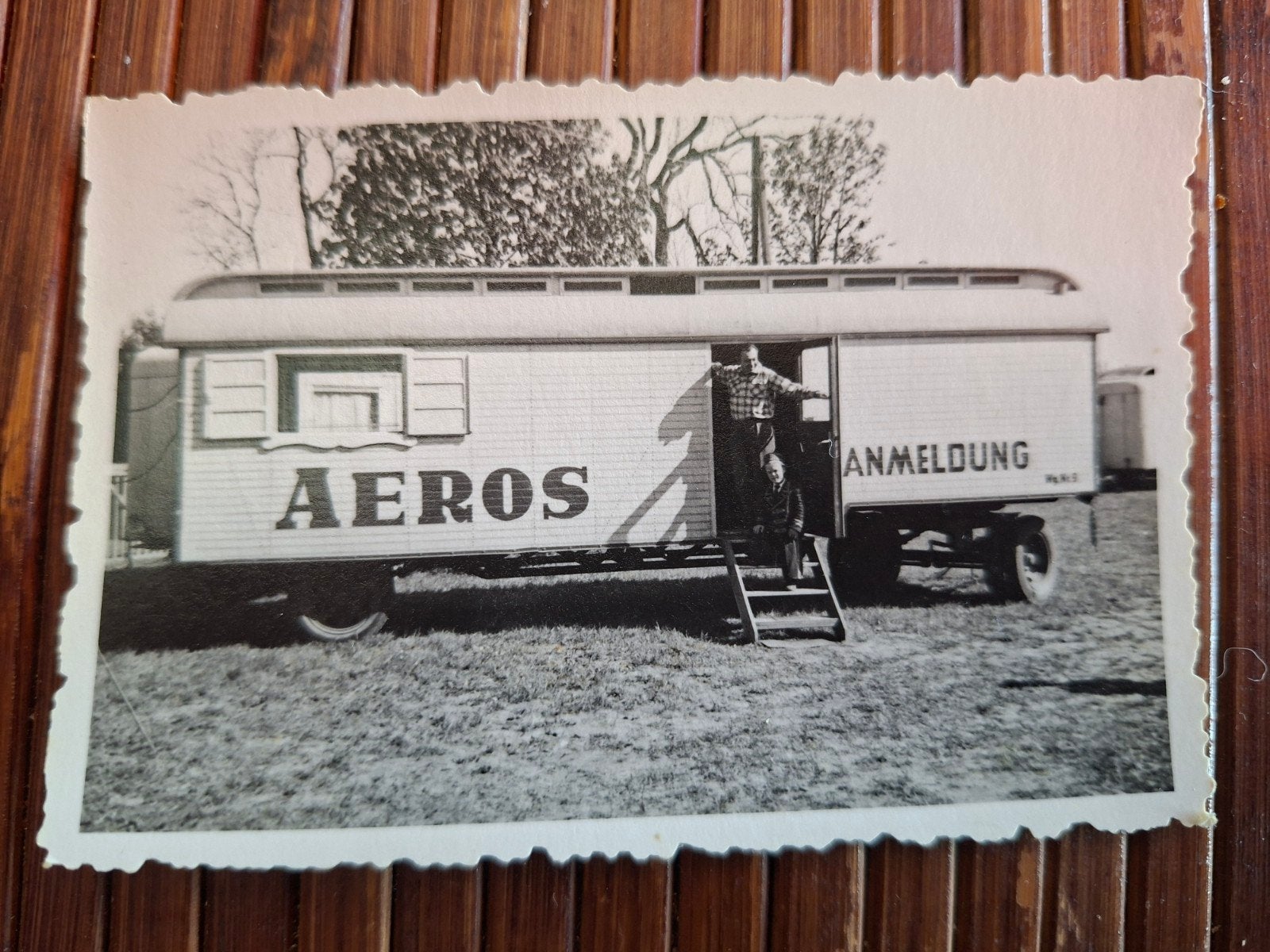 Zirkus Aeros, jaren '50 - Vintage Foto, Ophalen of Verzenden