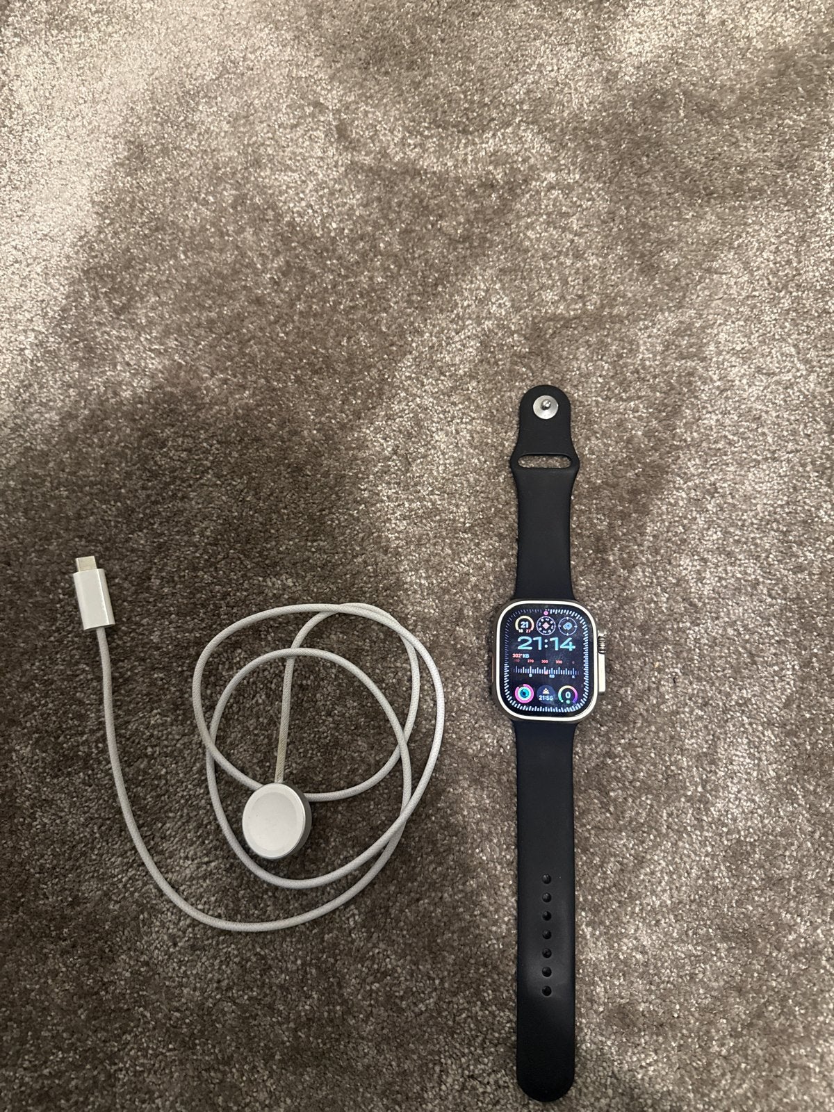 Apple Watch Ultra 2 - Zo goed als nieuw, Ophalen, Afstand, Zwart, IOS