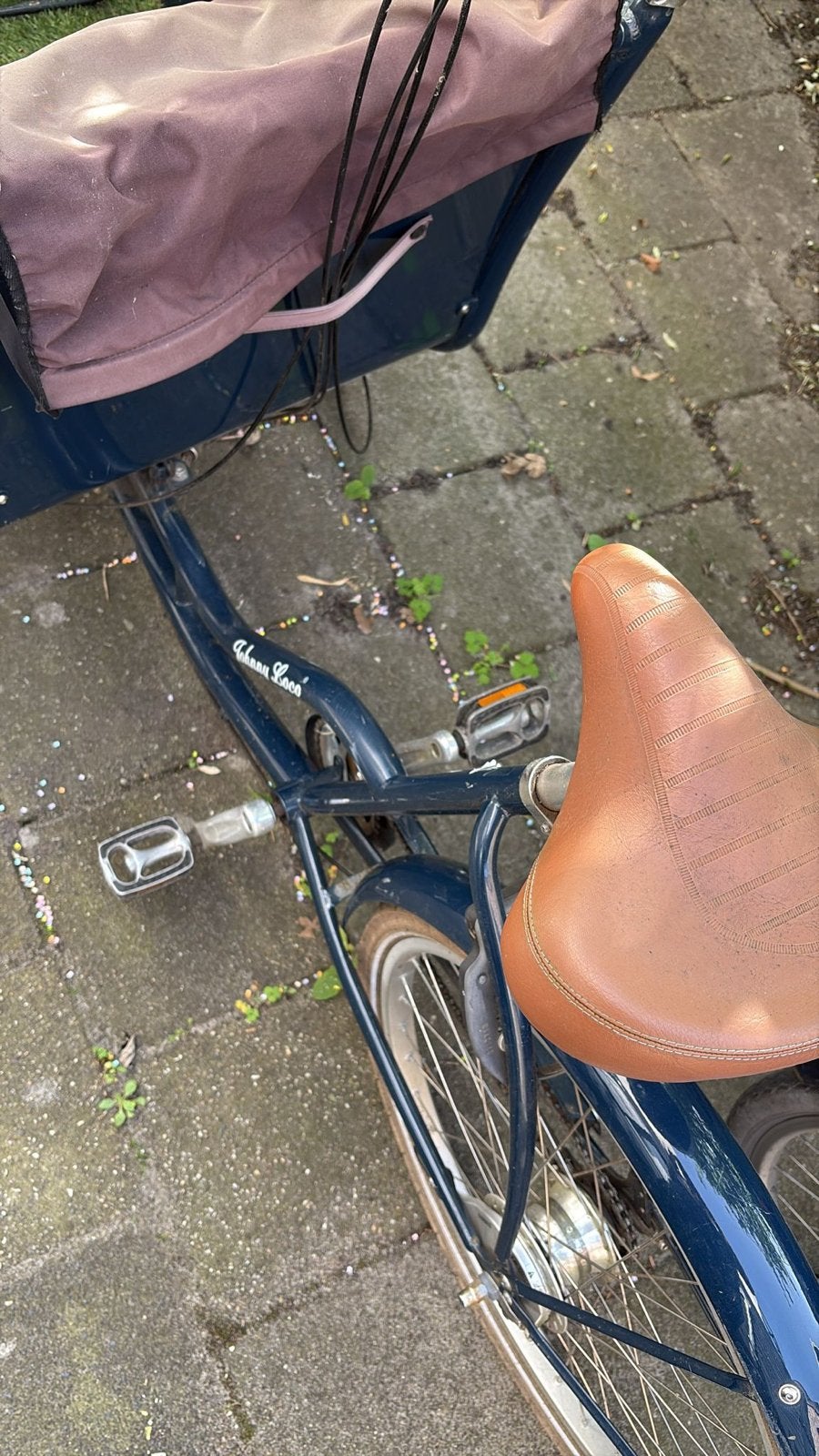 Johnny Loco Bakfiets - Ideaal voor Gezin of Goederen, Ophalen, Gebruikt, 2 kinderen, Johnny Loco