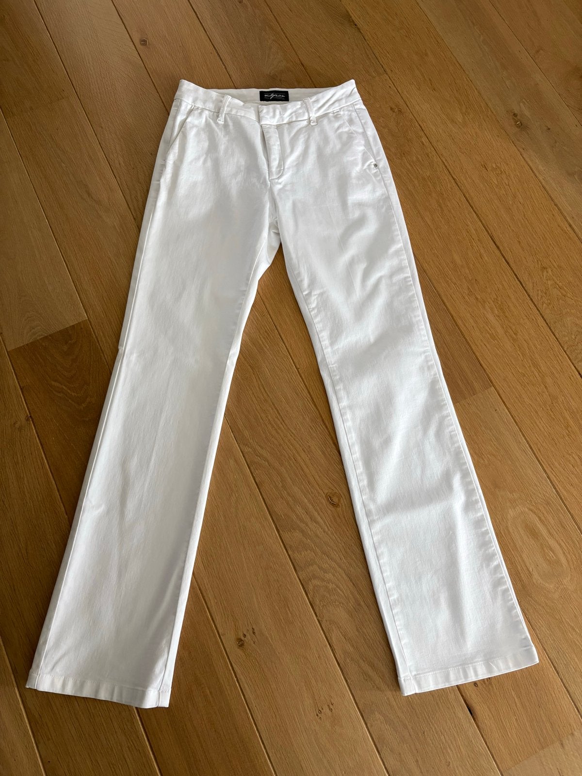 NickJean witte pantalon, maat 36, zo goed als nieuw, Kleding | Dames, Broeken en Pantalons, Ophalen of Verzenden, Zo goed als nieuw