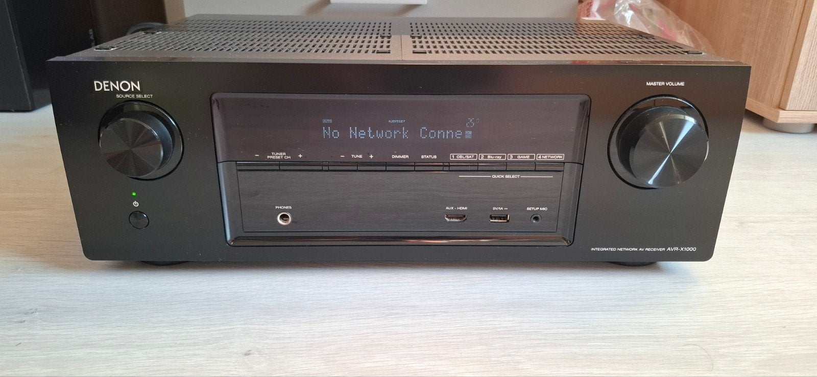 Denon receiver AVR-X1000, Ophalen, 60 tot 120 watt, Denon