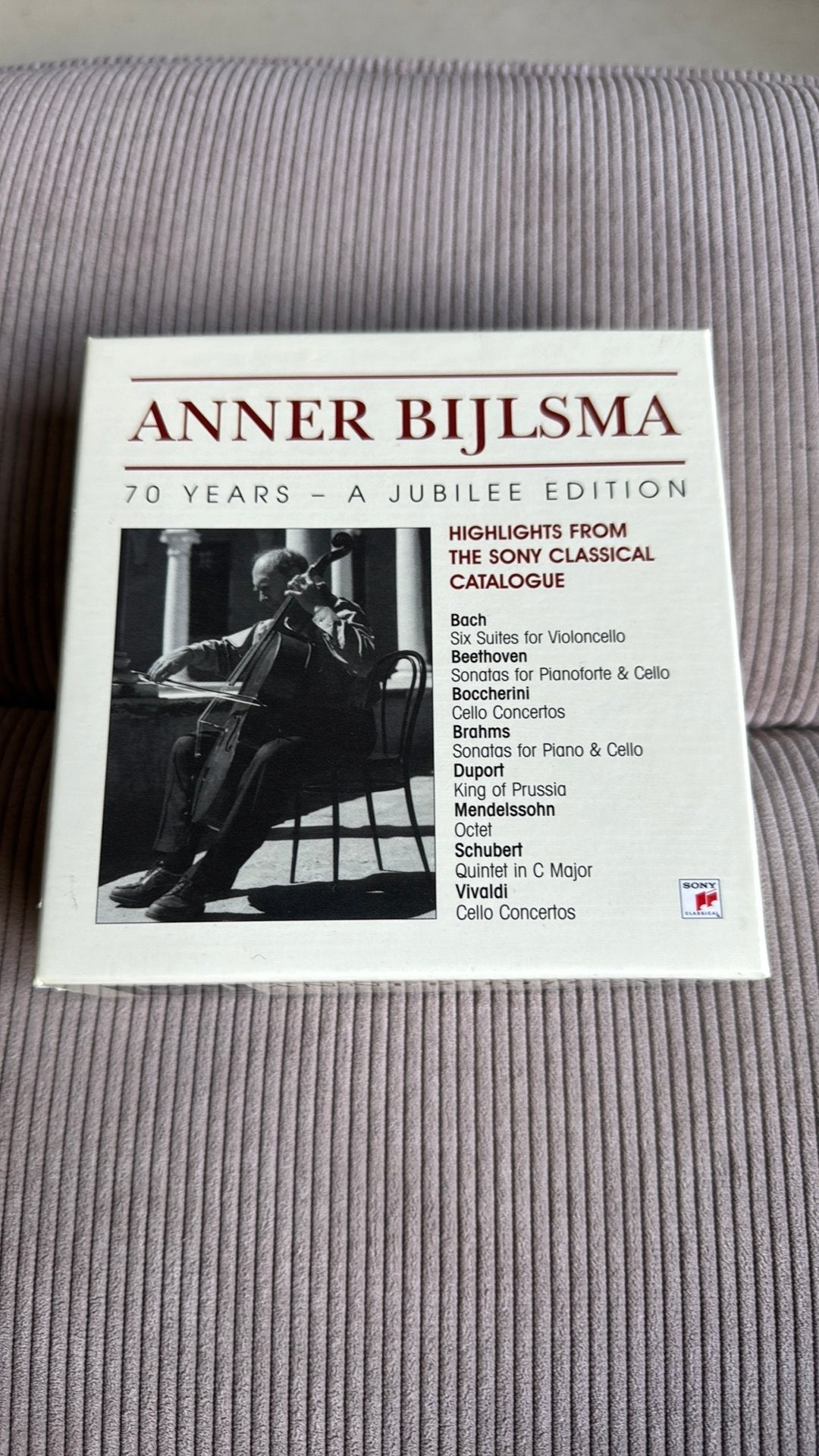 11cd box Anner Bijlsma 70 years a jubilee edition, Ophalen of Verzenden, Romantiek, Zo goed als nieuw