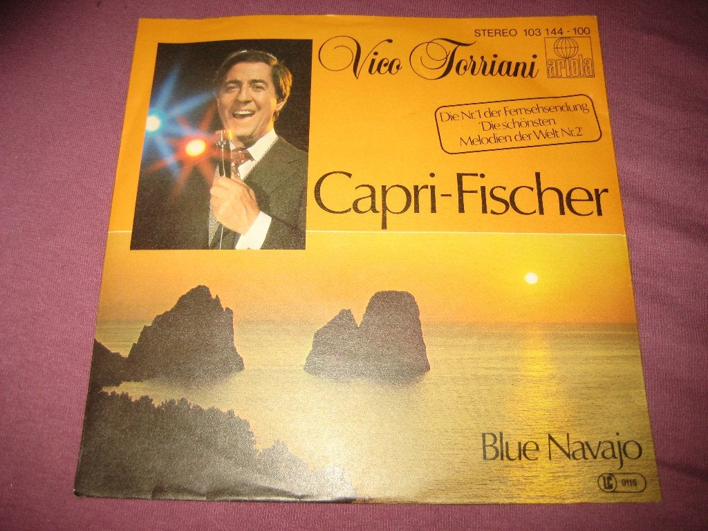 Vico Torriani: Capri-Fischer, Ophalen of Verzenden, Zo goed als nieuw, Pop