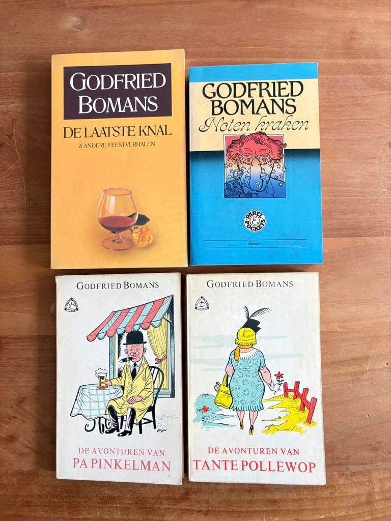 Boekjes van Godfried Bomans humoristische verhalen, Ophalen of Verzenden, Gelezen, Verhalen