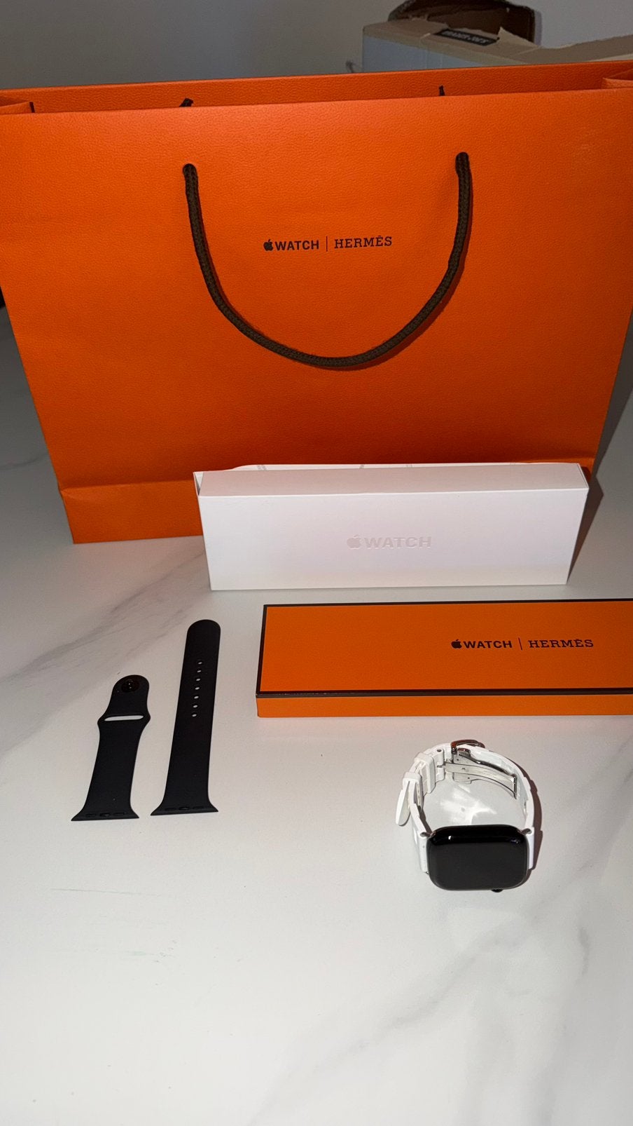 Apple Watch Hermès, Conditie, Zwart, IOS, Ophalen of Verzenden