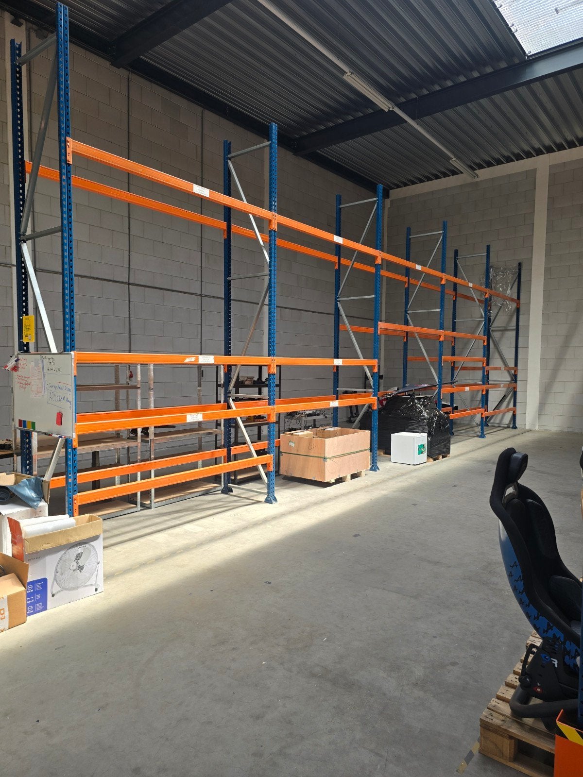 Nw staat Polypal palletstelling,  22 staanders en 100 ligger, Ophalen