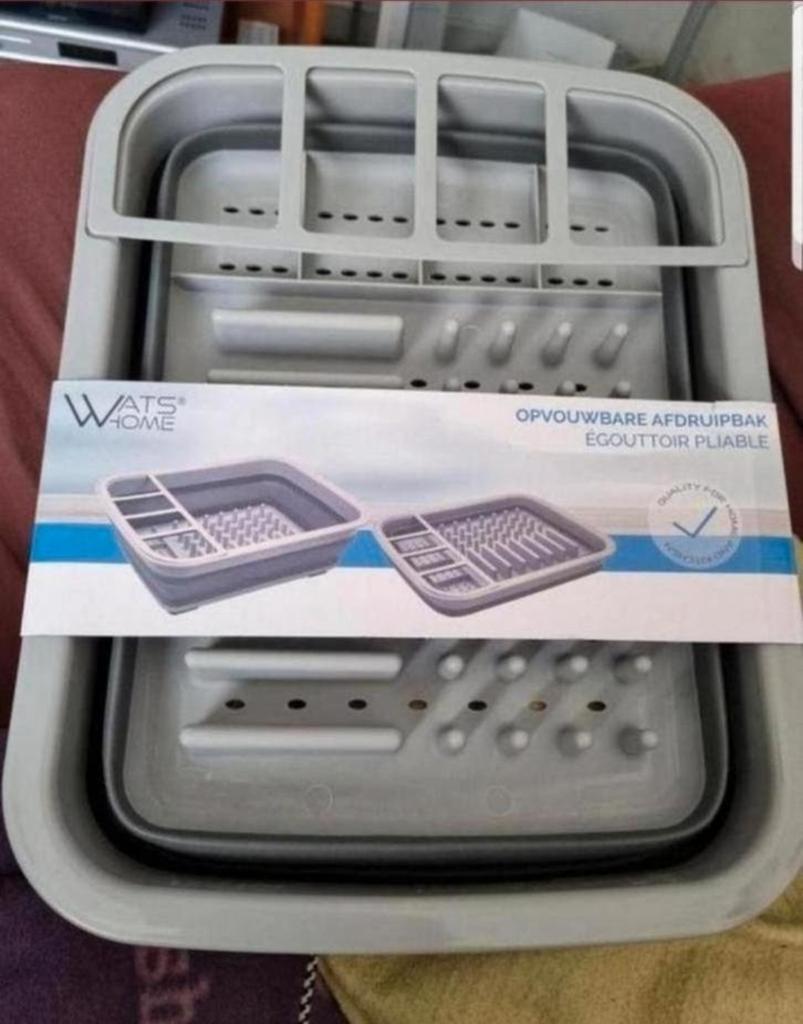 Watshome opvouwbaar afdruiprek ca. 37 x 29 cm Bieden, Ophalen of Verzenden, Nieuw