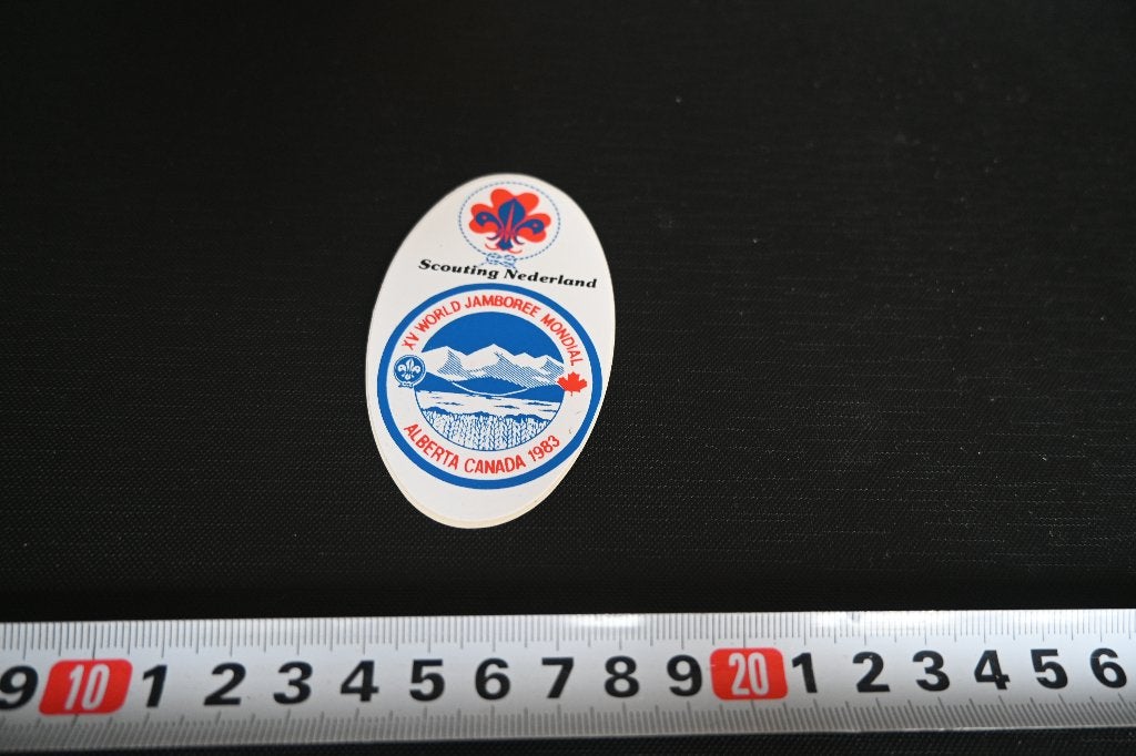 sticker Scouting Nederland XV world jamboree mandial 1993, Ophalen, Zo goed als nieuw