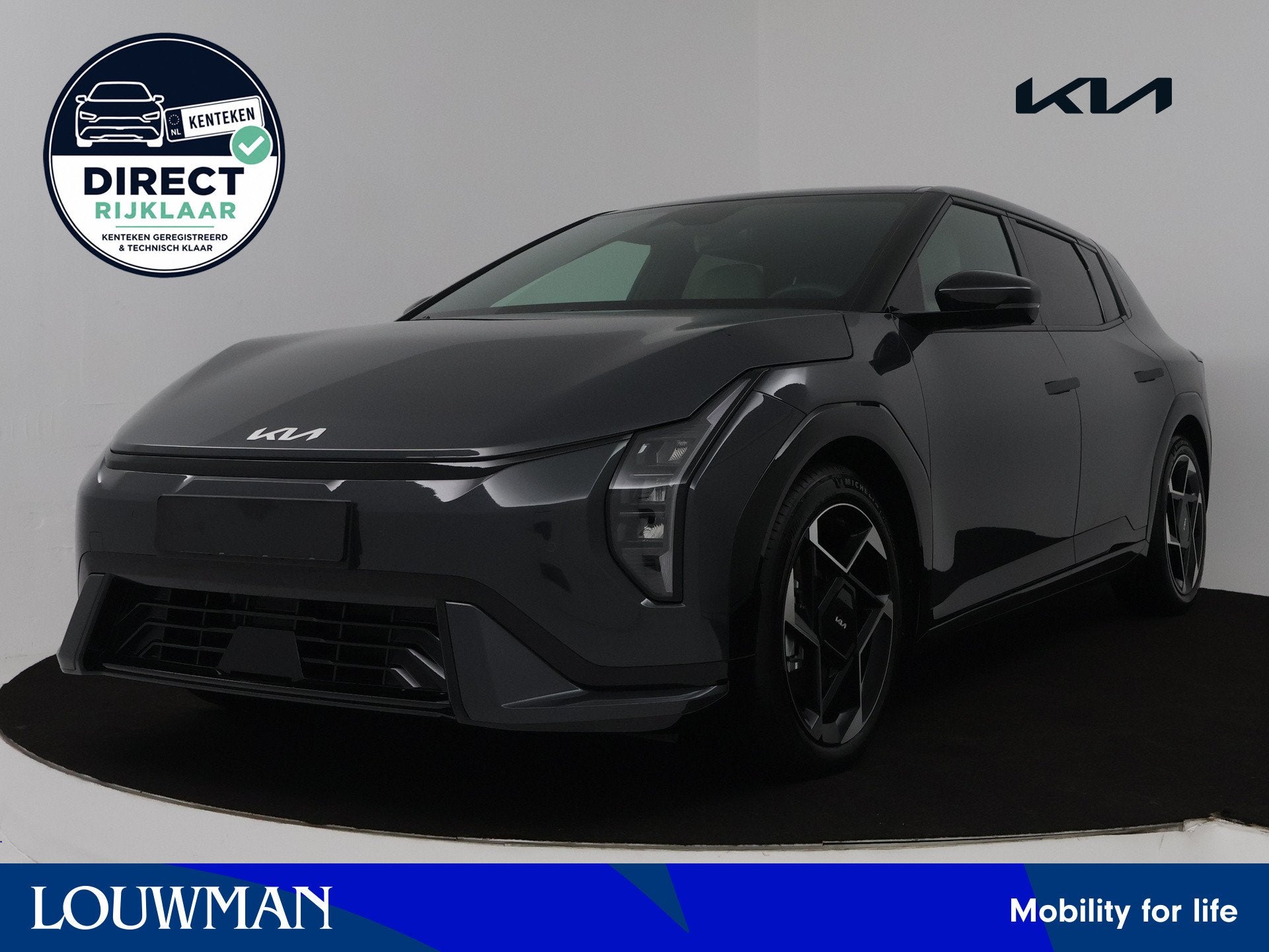Kia EV4 GT-Line Business Edition 81.4 kWh | ACTIE ! | NIEUW!, Auto's, Kia, 12 maanden, Zwart, Automatische klimaatregeling, 204 pk