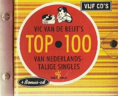 Top 100 Nederlandstalige singles - 6 cds - Vic van de Reijt, Ophalen of Verzenden, Zo goed als nieuw, Levenslied of Smartlap, Boxset